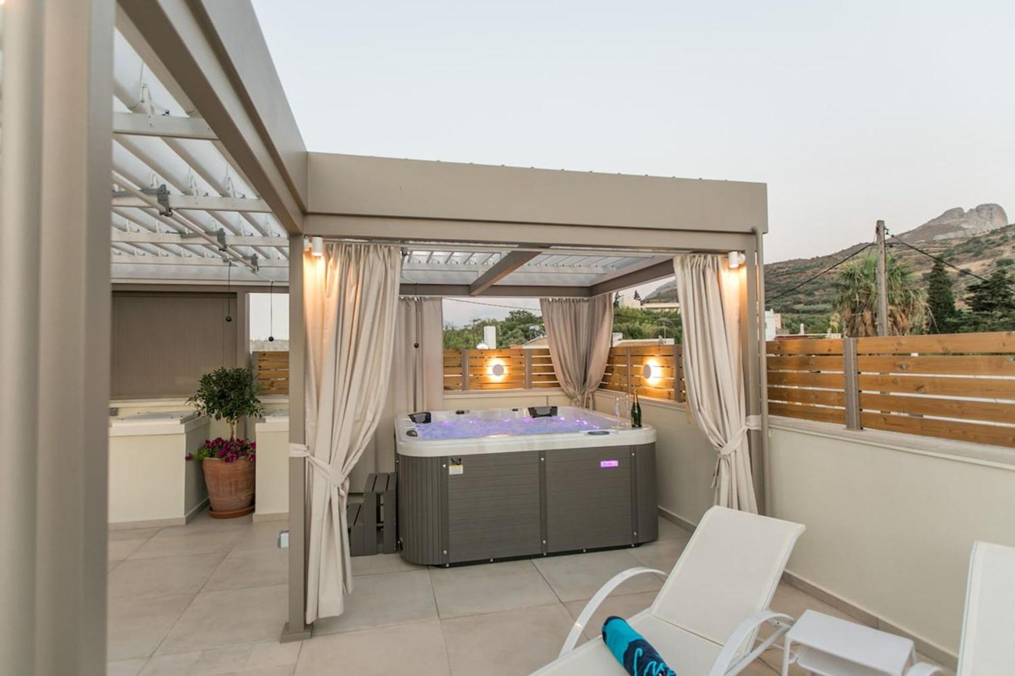 Ekaterini Luxury House Villa Lefkogeia Luaran gambar