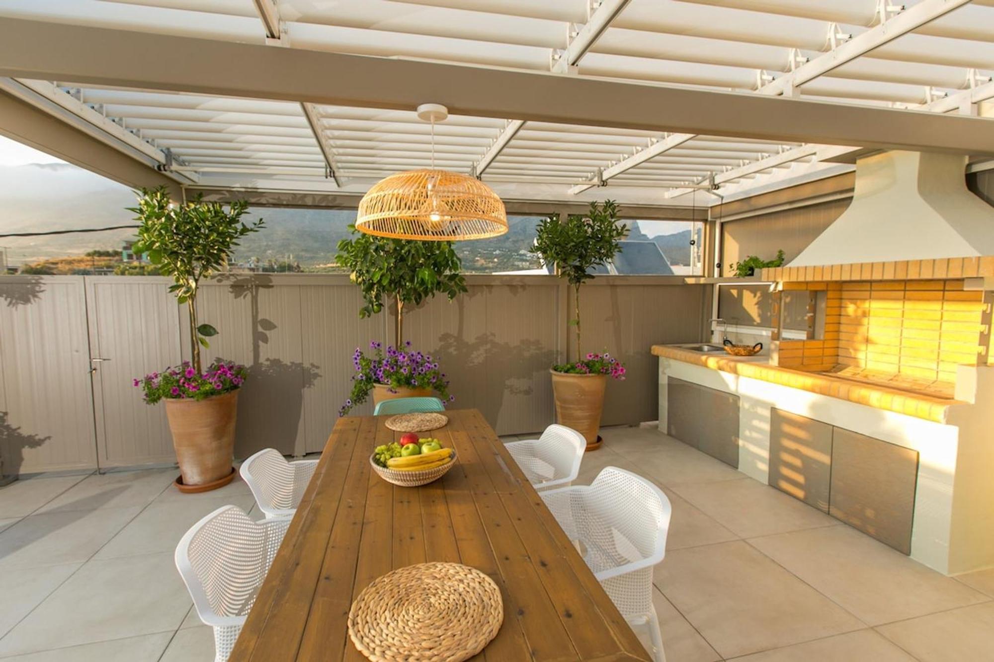 Ekaterini Luxury House Villa Lefkogeia Luaran gambar