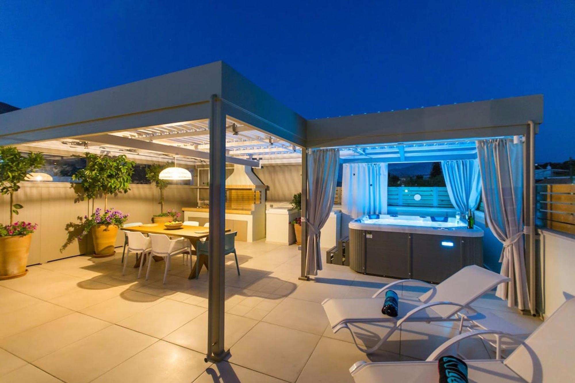 Ekaterini Luxury House Villa Lefkogeia Luaran gambar