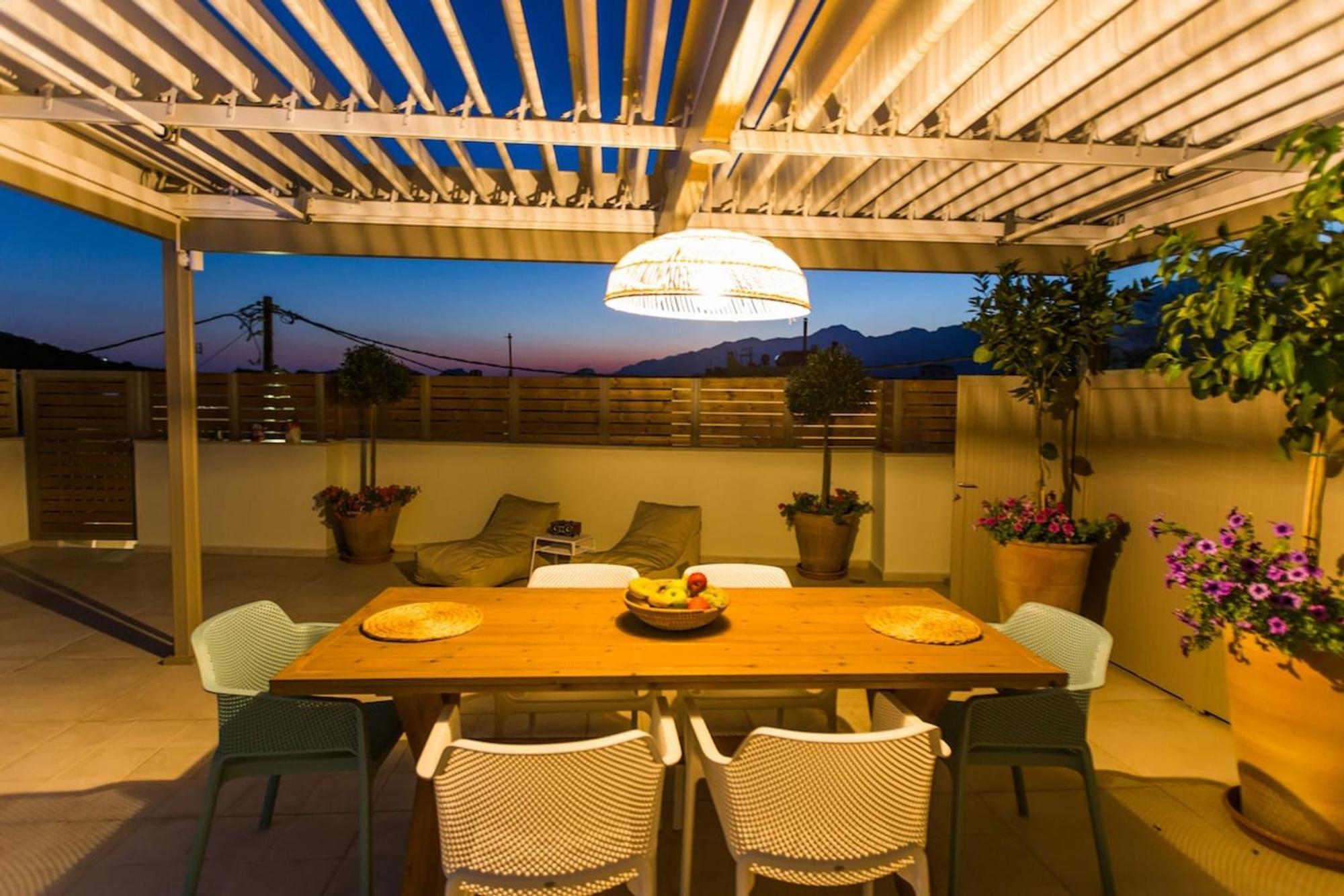 Ekaterini Luxury House Villa Lefkogeia Luaran gambar