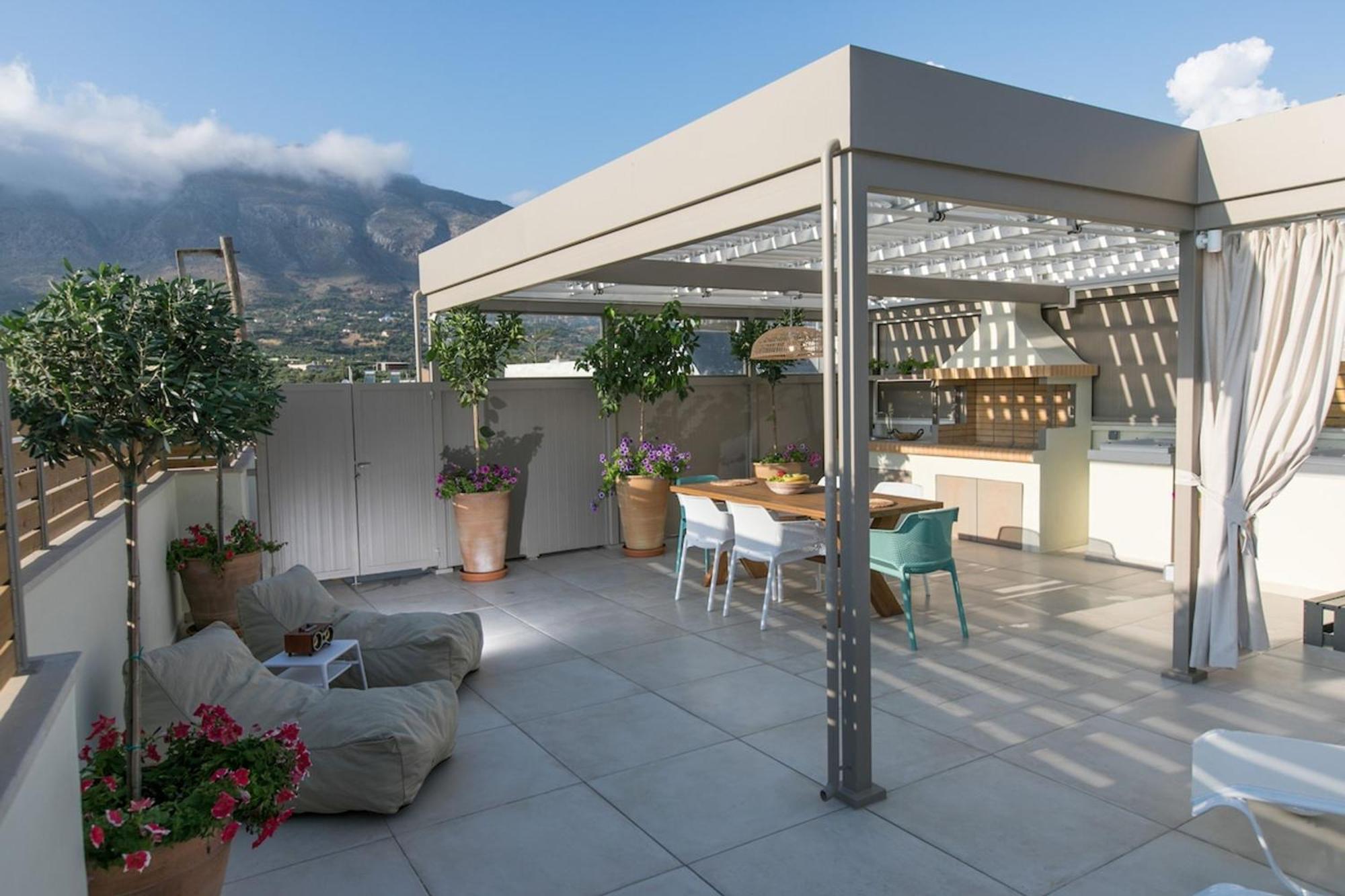 Ekaterini Luxury House Villa Lefkogeia Luaran gambar
