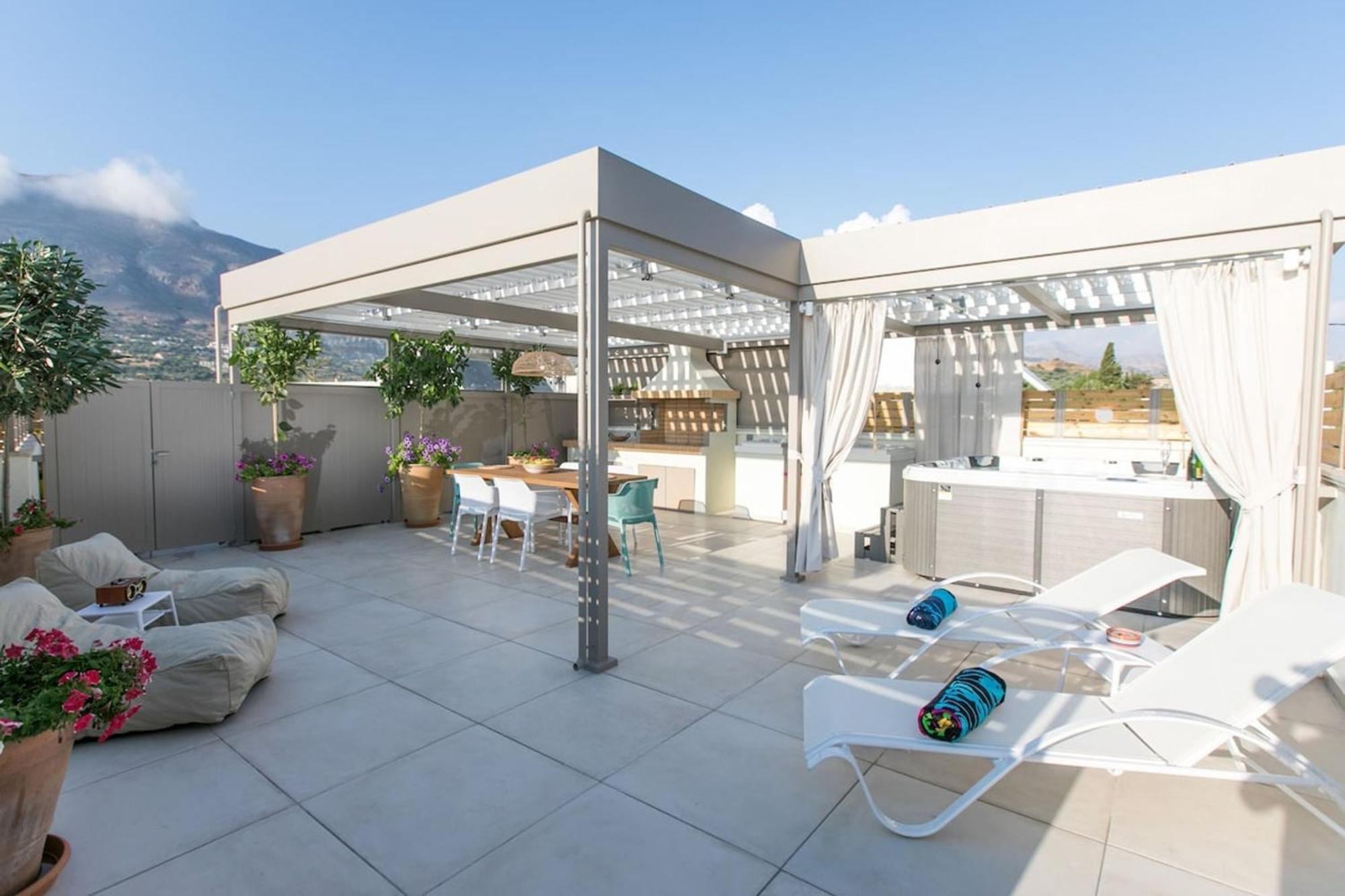 Ekaterini Luxury House Villa Lefkogeia Luaran gambar